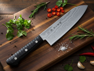 TOJIRO GAI Santoku lama 17cm