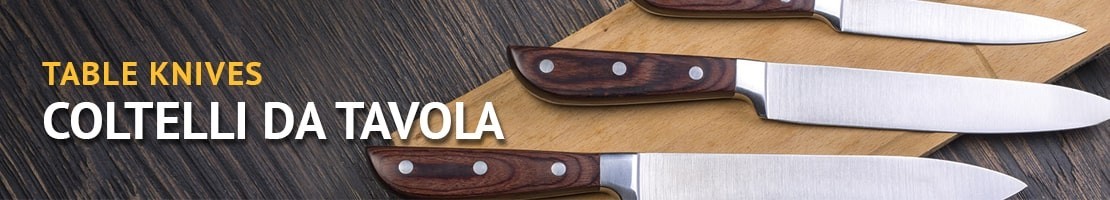 Vendita coltelli da tavola e da bistecca