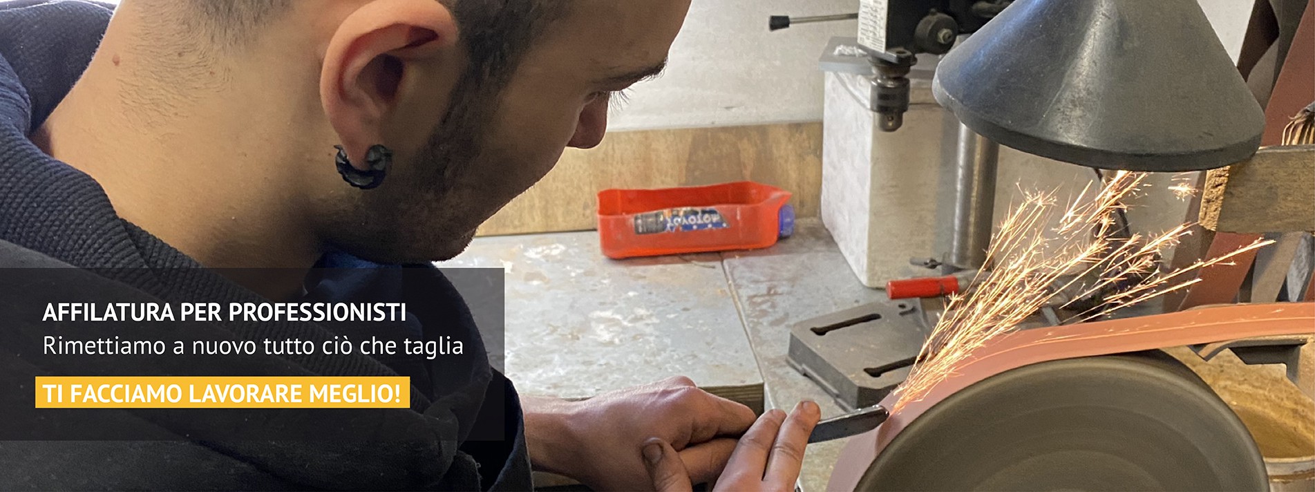Servizi di affilatura per professionisti